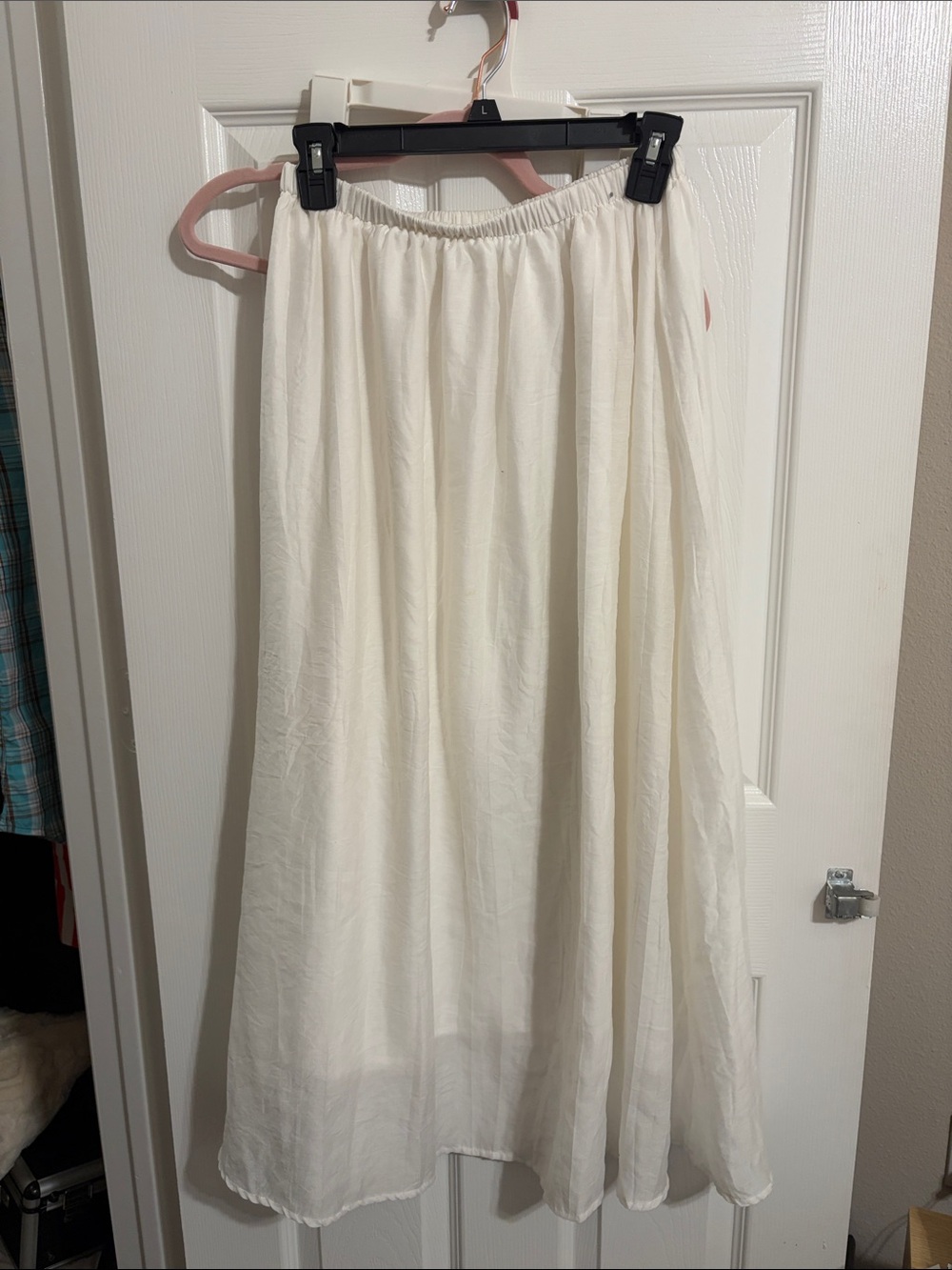 Princess Polly White Maxi Skirt - Lightweight Waist